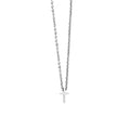 Religious Small Jesus Cross Pendants Female Gold Silver Color Stainless Steel Christian Necklace For Women Fashion Jewelry Gift